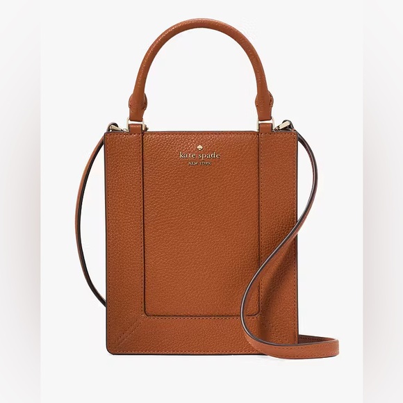 kate spade Handbags - Kate Spade Brown Crossbody Bag Lena Mini Tote